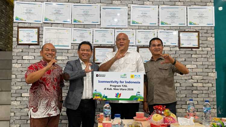PLN Icon Plus Hadirkan Internet di Nias Utara 