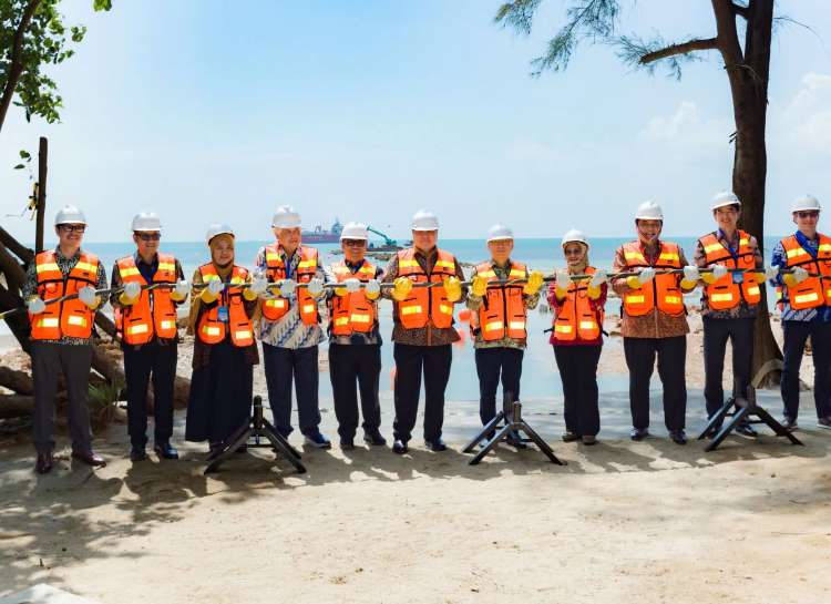 Kabel Laut Telkom Terhubung dari Nongsa, Batam ke Changi, Singapura
