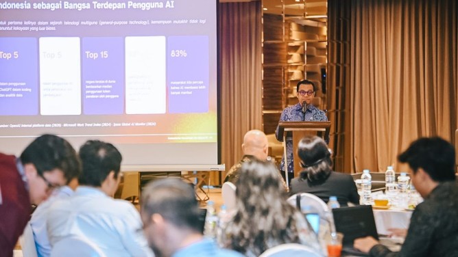 Indonesia Fokus Dorong Adopsi AI pada 4 Sektor 
