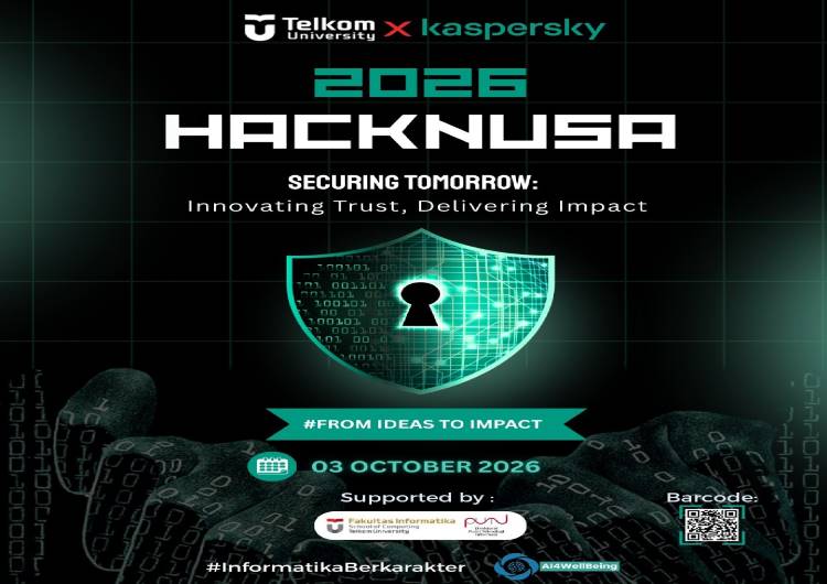 Universitas Telkom dan Kaspersky Buka Pendaftaran Pelatihan dan Lomba Keamanan Siber 